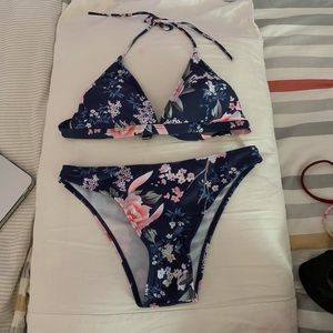 romwe floral bikini
